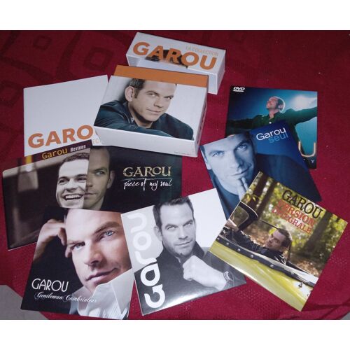 Garou La Collection Coffret 6 Cd + Dvd + Livret
