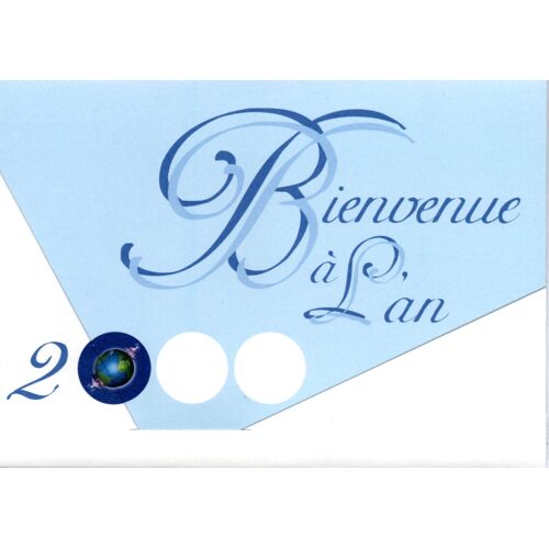 Souvenir Philatélique Bienvenue À L'an 2000