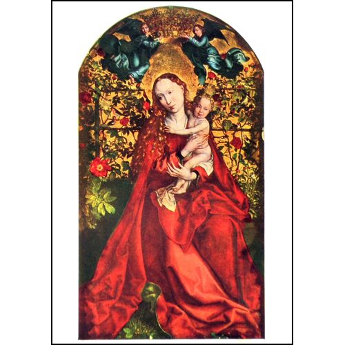 Schongauer Martin Lot 5 Cartes Postales Tableaux Peinture