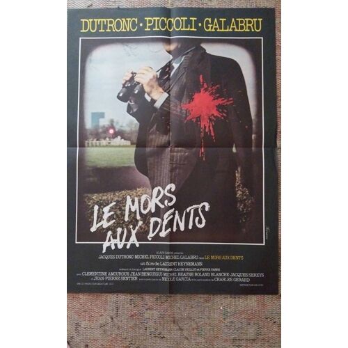 Le Mors Aux Dents Affiche Cinema Originale 60x80