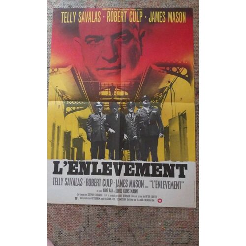 L'Enlèvement Affiche Cinema Originale 60x80