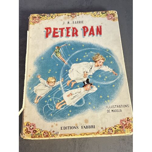 Livre Peter Pan Éditions Fabbri  1961
