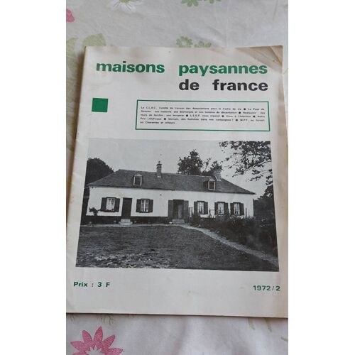 Maisons Paysannes De France 1972/2