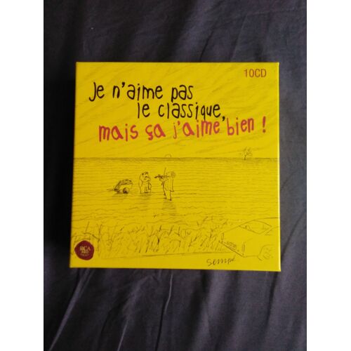 Coffret 10 Cd Je N'Aime Pas Le Classique Mais Ca J'Aime Bien