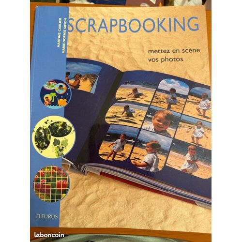 Scrabooking Editions Fleurus Martine Carlier