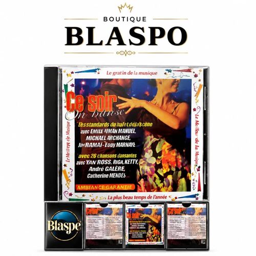 Ce Soir On Danse – Le P’Tit Bal Du Samedi Soir – Cd Variété & Bal