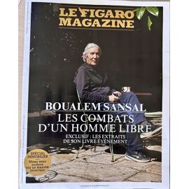 Figaro Magazine 29 30 Mai 2026 Boualem Sansal Les Combats D Un Homme Libre Avec Extrait De Son Livre Événement 