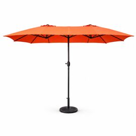 Parasol Rectangulaire Double 2,7x4,6m Terracotta Venice