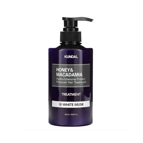 Kundal - Traitement Protéiné Honey & Macadamia White Musk Soin Capillaire 500ml