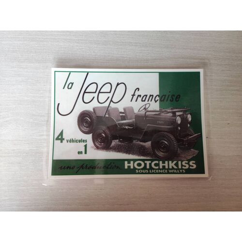 Carte Postale Jeep Hotchkiss