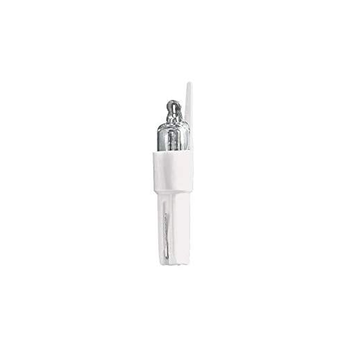 Busch-Jaeger Lampe à incandescence enfichable 8363 pour impuls bleu cobalt gris clair champ, Bouton + interrupteur, Orange