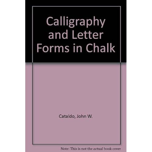 Calligraphy And Letterforms In Chalk