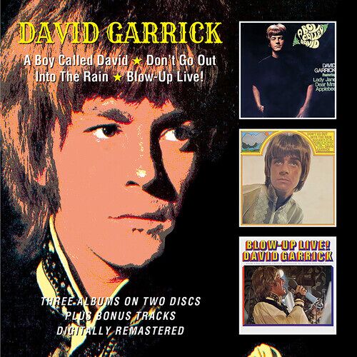 David Garrick - A Boy Called David / Don't Go Out Into The Rain / Blow-Up Live! Plus Bonus Tracks [Compact Discs] Bonus Tracks, Uk - Import