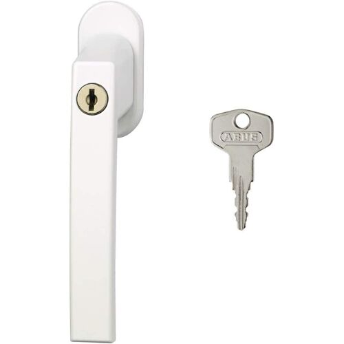 Poignée de fenêtre à clé - entraxe 43 mm - FG210 - Blanc ABUS