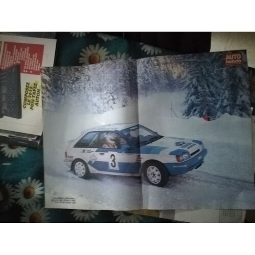 Poster Salonen Mazda 323 Turbo 4wd Suede 1987