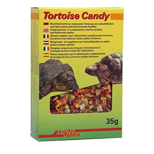 Lucky Reptile Tortoise Candy 35 G Friandises Pour Tortues Terrestres Et Autres Reptiles Mangeurs De Plantes