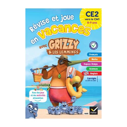 Cahier De Vacances Grizzy Et Les Lemmings - Ce2 Vers Le Cm1