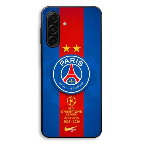 Coque Pour Samsung Galaxy A57 PSG Logo Champion double legend nike rouge et bleu Maniacase