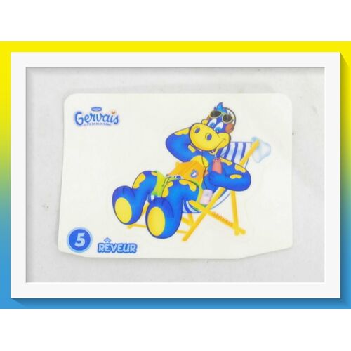 Autocollant, Sticker Danonino En Vacances : Rêveur À La Mer - Gervais 2007