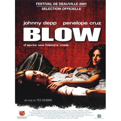 Blow - Véritable Affiche De Cinéma Pliée - Format 40x60 Cm - De Ted Demme Avec Johnny Depp, Penélope Cruz, Franka Potente, Paul Reubens, Miguel Sandoval - 2001