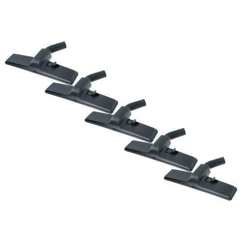 vhbw 5x Embout pour tapis compatible avec Hitachi CV-5300, CV-5500, CV-400P eco, CV-5100, CV-4700 avec connexion ronde 32mm
