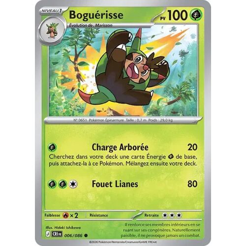 Carte Pokémon - Boguérisse - 006/086 - Chaos Ascendant