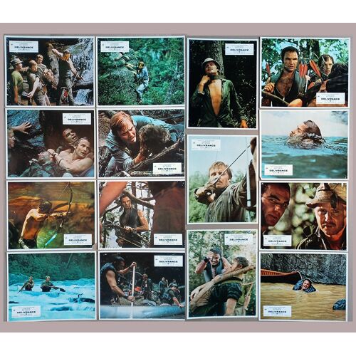 Délivrance (Deliverance) : Jeu De 15 Photos D'Exploitation Cinématographique - Format 22,5x28,5 Cm - De John Boorman Avec Jon Voight, Burt Reynolds, Ned Beatty, Ronny Cox, Billy Redden - 1972
