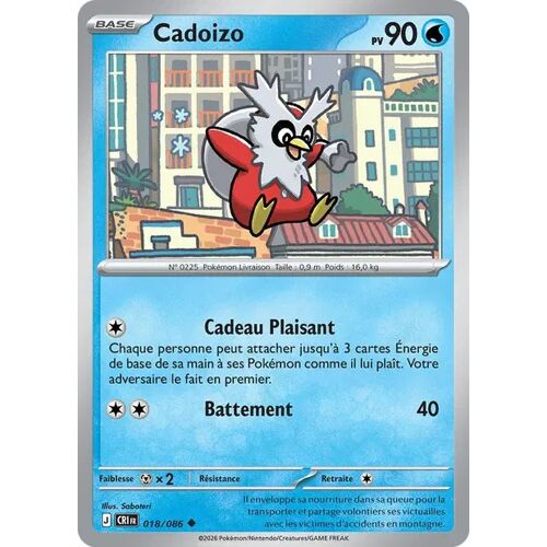 Carte Pokémon - Cadoizo - 018/086 - Chaos Ascendant