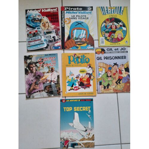 Lot De 7 Bd Souple
