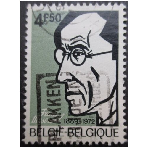Belgique N°1641 Frans Masereel Oblitéré