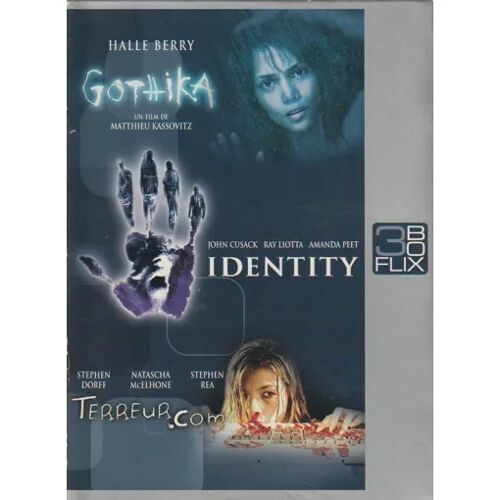 Box De 3 Dvd : Gothika ; Identity ; Terreur.Com