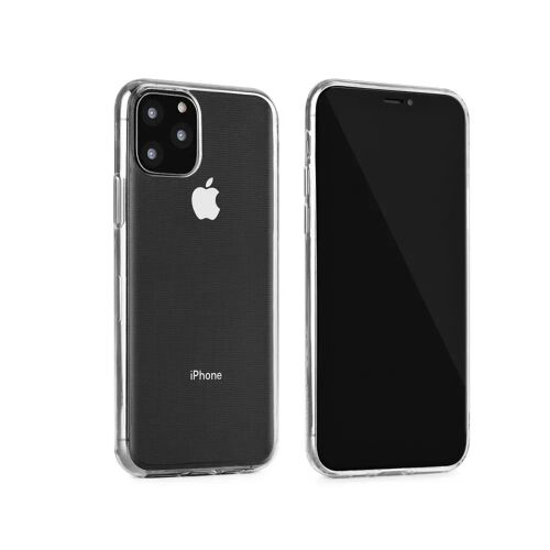 Coque transparente MagSafe FS Parts pour iPhone 11 Pro Max + 2 verres trempes
