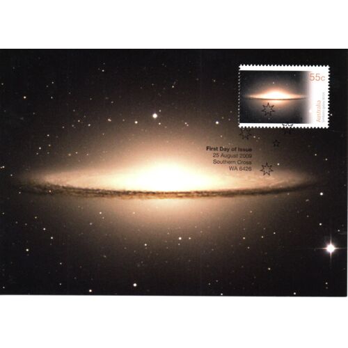 Carte Maximum Australie Galaxie Du Sombrero M 104