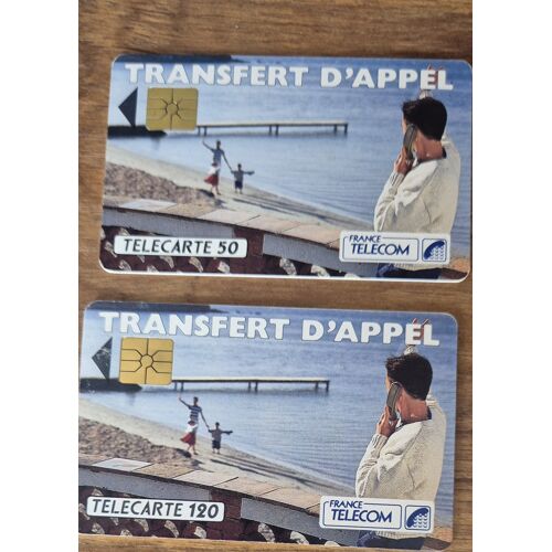 Lots De 2 Cartes Téléphoniques