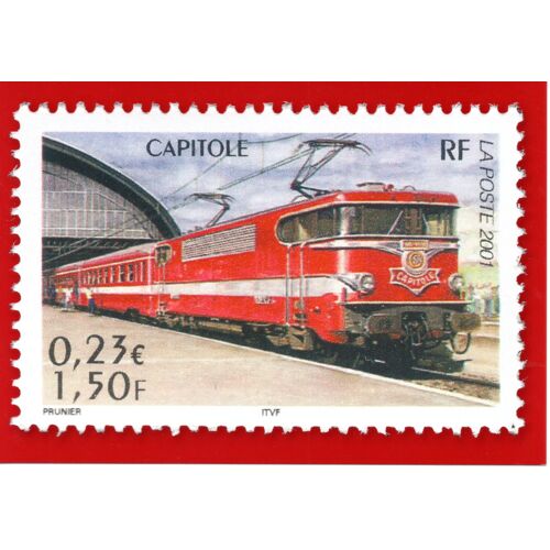 Carte Prêt À Poster Le Train Capitole