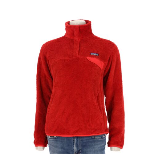 Reconditionné - Pull Polaire Femme Snap-T Rouge - Taille M - Femme - Rouge