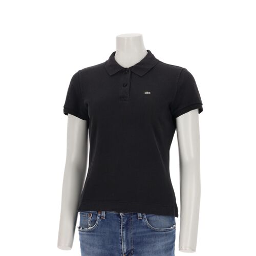 Reconditionné - Polo Manches Courtes Femme Noir - Taille S - Femme - Noir