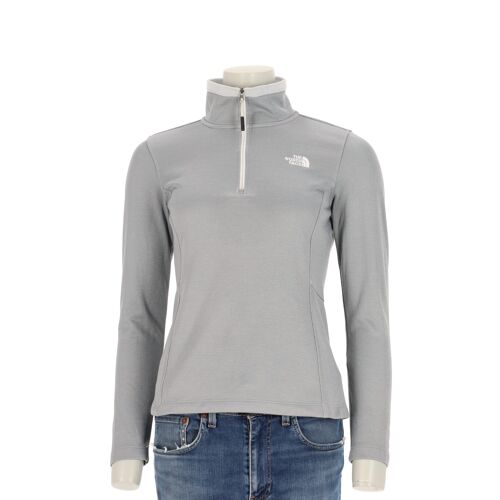 Reconditionné - Pull Polaire Femme Tnf Gris - Taille S - Femme - Gris