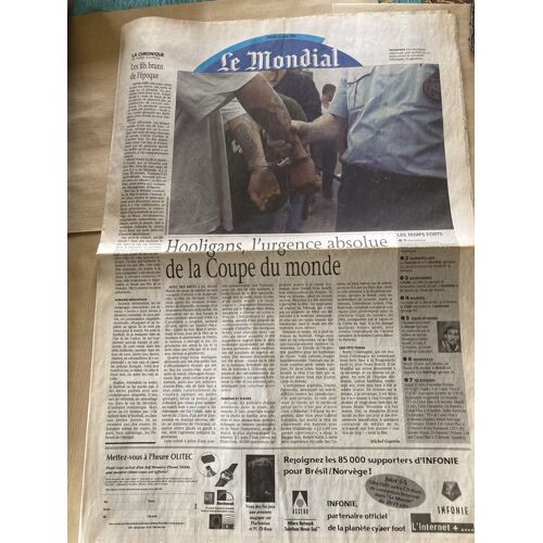 Le Mondial 23 Juin 1998