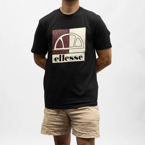 Tee Shirt Ellesse Sja24851 Black Homme Ellesse