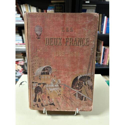 Les Deux France (1789-1889) - M. De Lescure - Rare Cartonnage Ducrocq Édition Originale