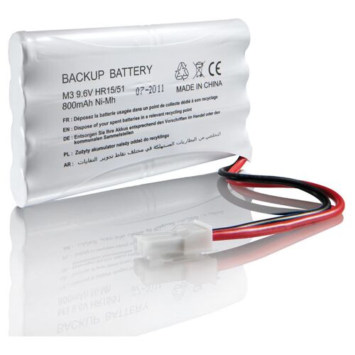 Batterie de secours pour moteurs de portail et/ou porte de garage - Compatible moteurs Freevia, Slidymoove, Evolvia, Exavia, SGA, SGS et GDK