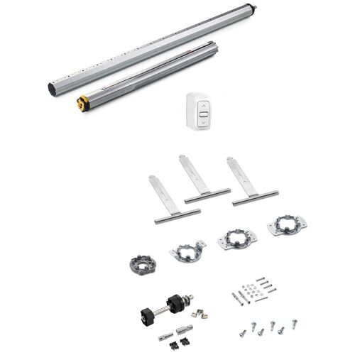 MS 1700 - Kit de motorisation volet roulant universel filaire - 10 Nm - largeur max 1.7 m - pour coffre traditionnel, rénovation, tunnel ou bloc-baie -