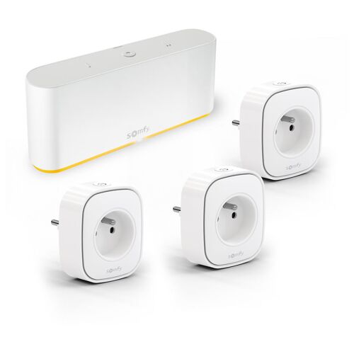 Pack TaHoma switch + 3 prises connectées Zigbee - Pour centraliser et connecter votre logement
