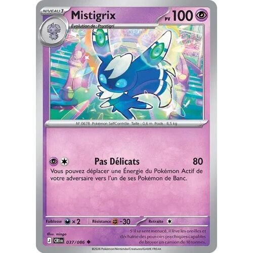 Carte Pokémon - Mistigrix - 037/086 - Chaos Ascendant