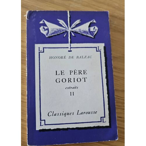 Le Père Goriot