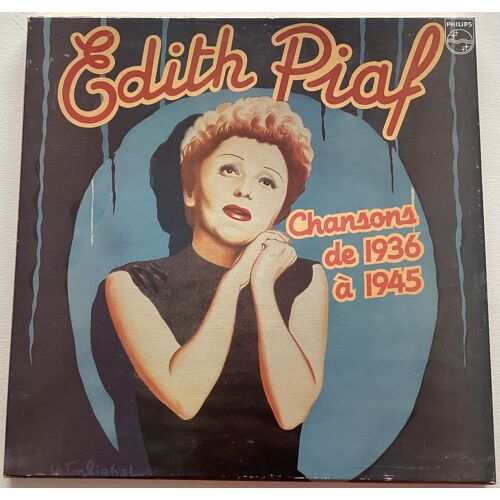 Edith Piaf - Chansons De 1936 À 1945 - Box 6 Lp - French Press