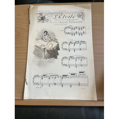 L'Illustration Supplément Musical N°2832 5 Juin 1897 Wormser Wagner Meyerbeer