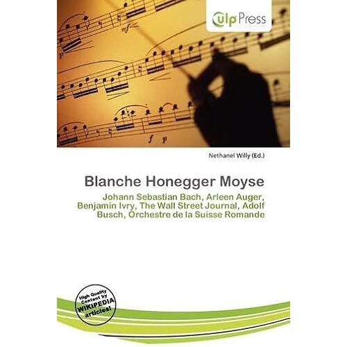 Blanche Honegger Moyse