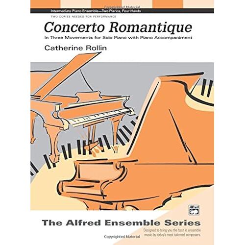 Concerto Romantique: In Three Movements For Solo Piano With Piano Accompaniment, Sheet